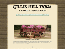 Tablet Screenshot of gillishillfarm.com